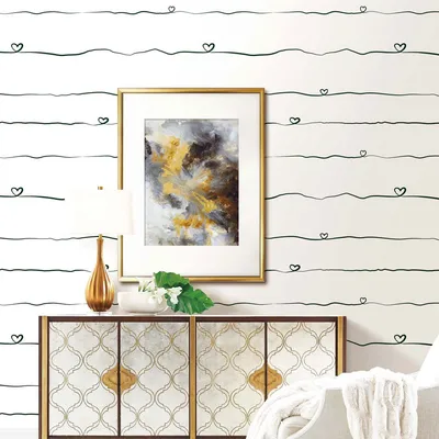 Little Love String Kids Room Wallpaper