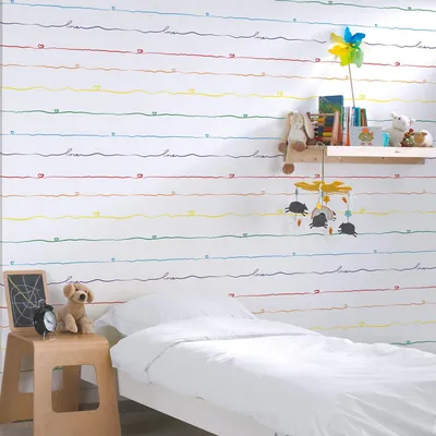 Little Love String Kids Room Wallpaper