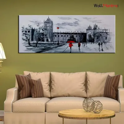 London Scenery Canvas Wall Painting