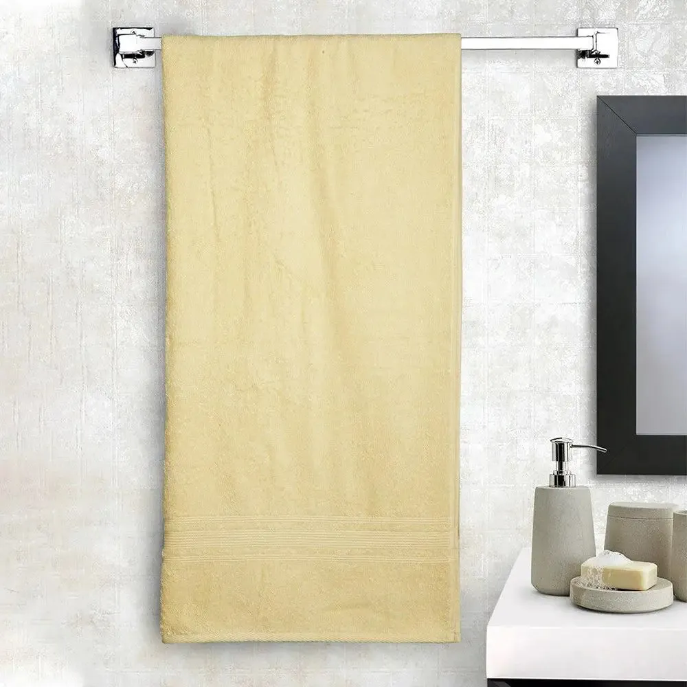 Lushomes Cream Super Soft Turkish Bath Towel (1 piece)