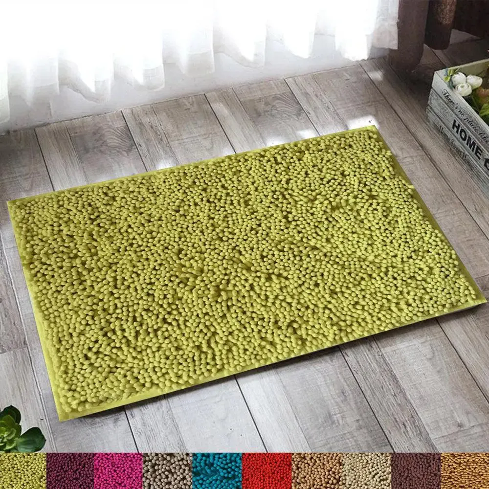 Lushomes Non-Slip Multicolour 2200 GSM Bathmat