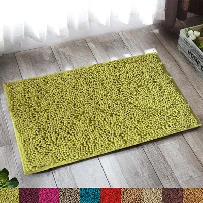 Lushomes Non-Slip Multicolour 2200 GSM Bathmat