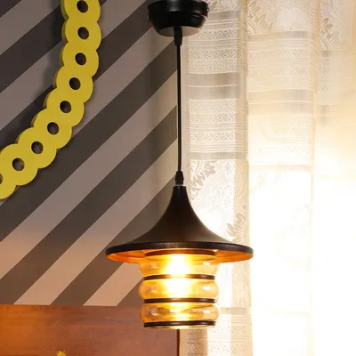 Luster Glass Traditional Focus Hanging Light