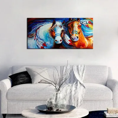 Majestic Horses Canvas Wall Painting