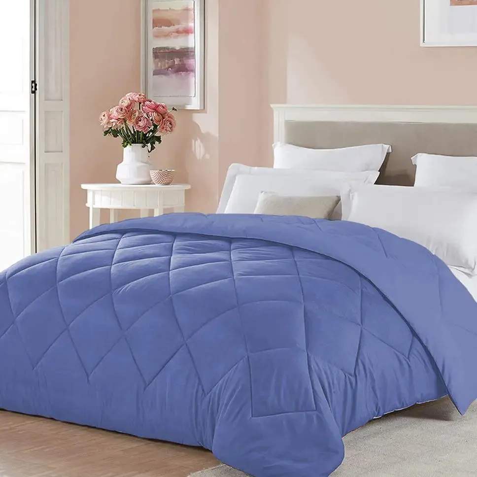 Mauve Densely Quilted Single Bed Comforter