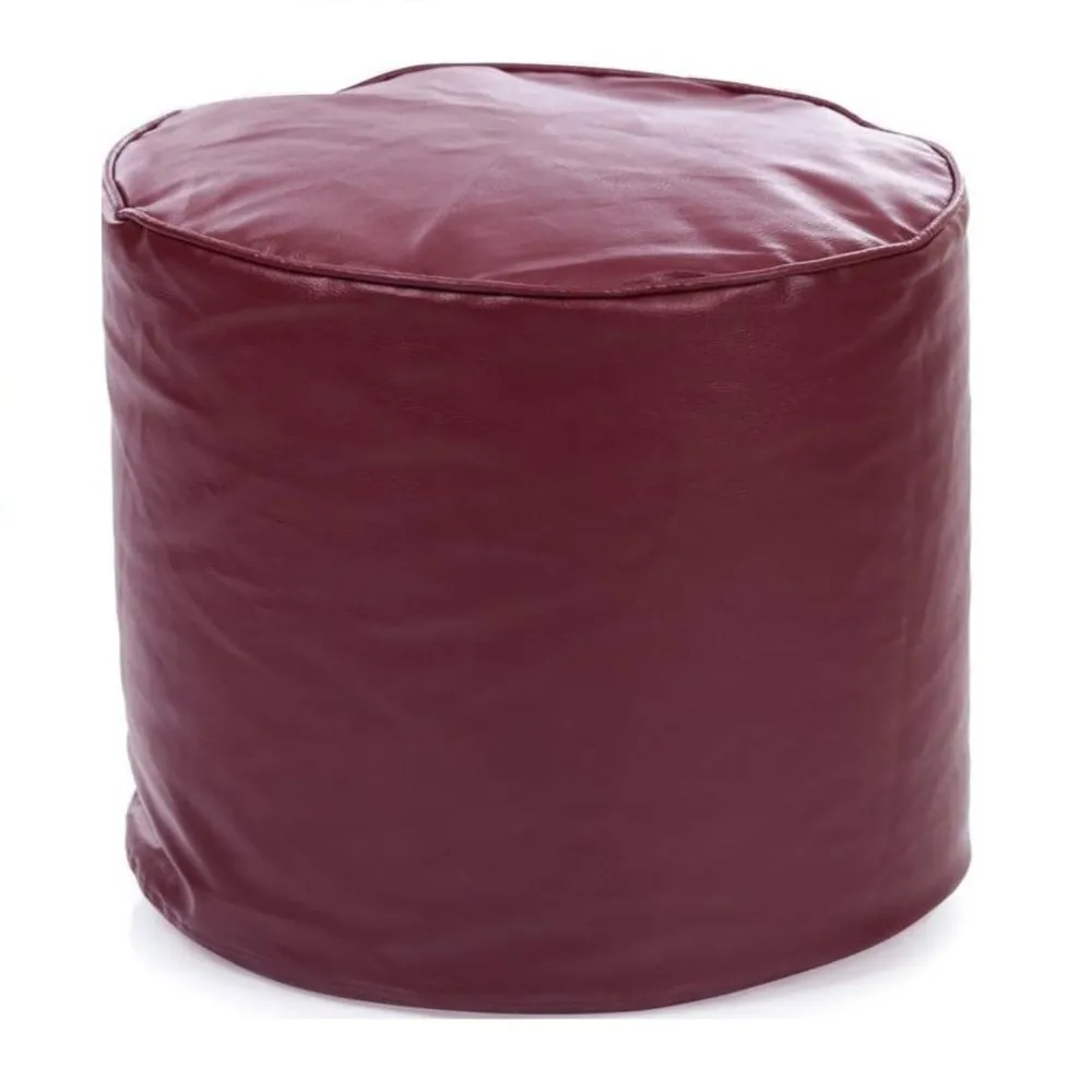 Medium Pouffe Plush Brown Bean Bag Cover