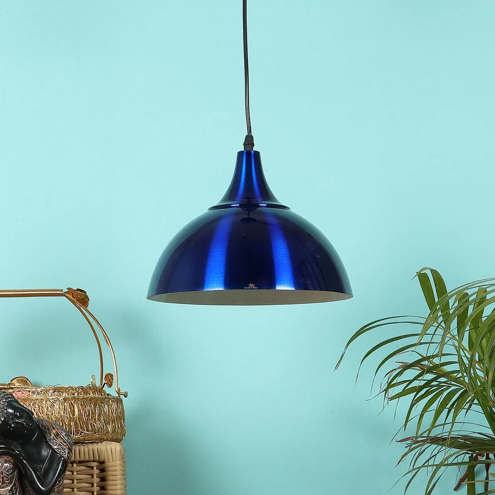 Minimalist Dome Shaped Metal Hanging Light