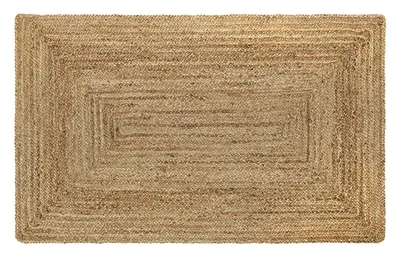 Minimalist Traditional Jute Floormat