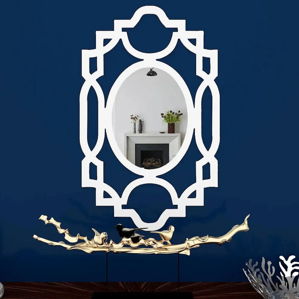 Modern Design Decorative Wooden Wall Mirror