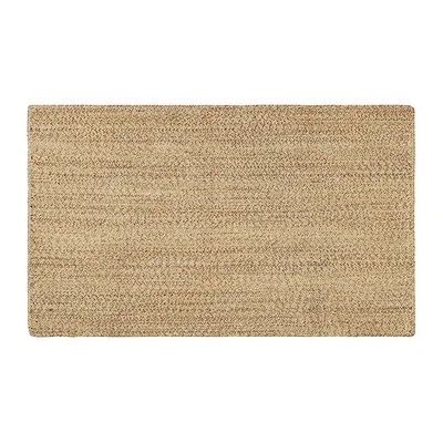 Natural Beige Traditional Handwoven Area Rug (3 x 5) ft