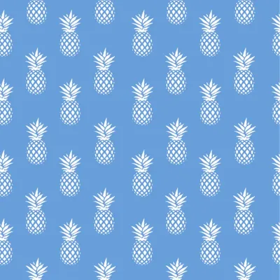 WallMantra Pineapple Pop Premium Quality Wallpaper