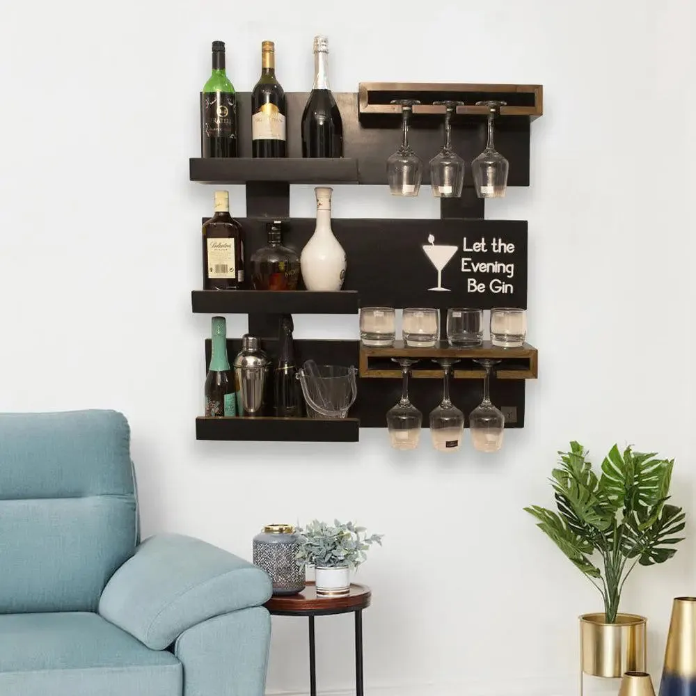 Premium Engineered Wood Wall Shelves for Bedroom