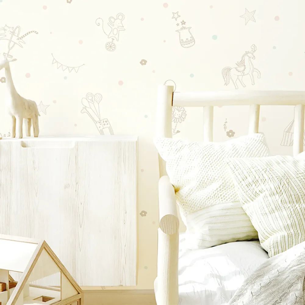 WallMantra Premium Unicorn Parade Wall Mural