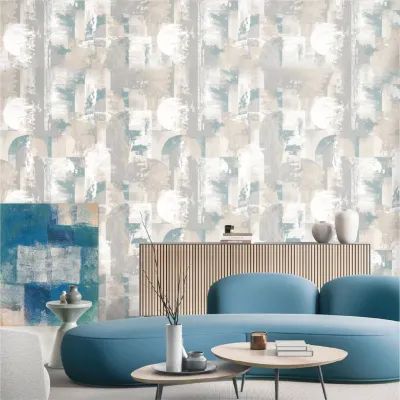 WallMantra Premium Urban Mirage Abstract Wallpaper