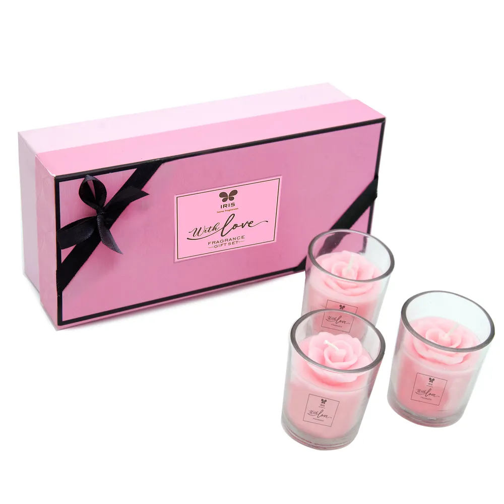 Premium Valentine's Day Fragrance Gift Set for Him/Her (Multicolour, Pack of 5)
