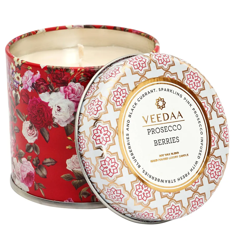 Prosecco Berried Mason Tin Scented Candle