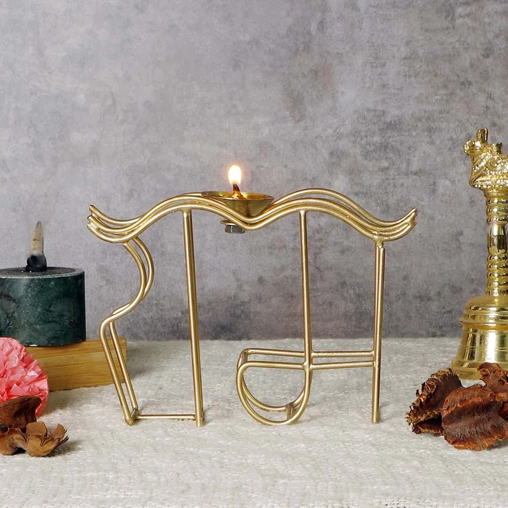 Ram Golden Crafted Diya