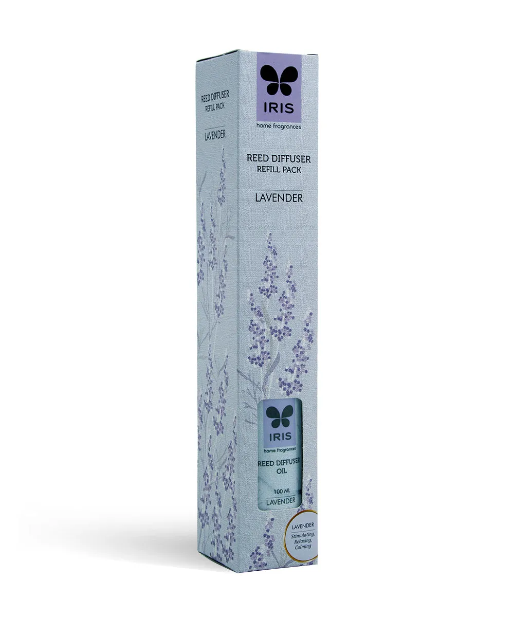 Reed Diffuser Refill Pack 100 ml (Lavender/ Apple Cinnamon / Lemon Grass / Amber Rose)