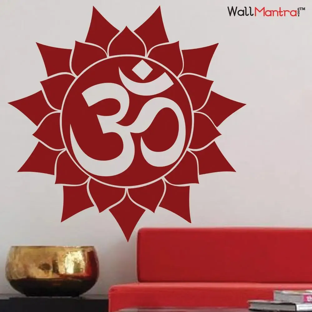 Religious Om Wall Sticker