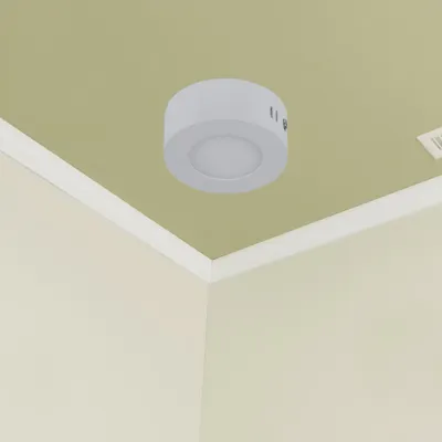 Round Surface Bright White 3W Penal Light