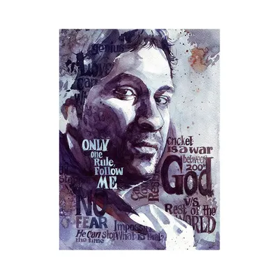 Sachin Tendulkar Wall Poster