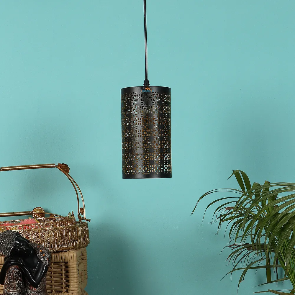Single Black Designer Hanging Light of Premium Quality
