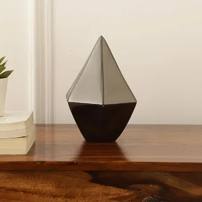 Small Nickel Box in Black Finish / Premium Decorative Piece