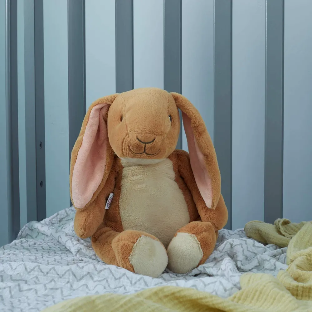 Soft Feel Mushy Brown Bunny Soft Toy