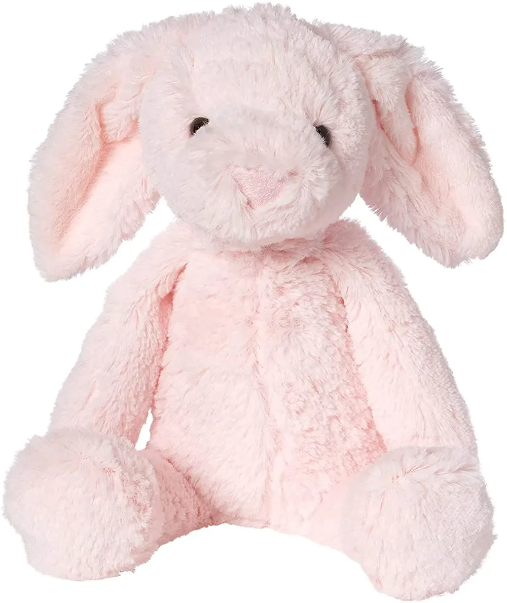 Soft Feel Mushy Candy Pink Bunny Soft Toy