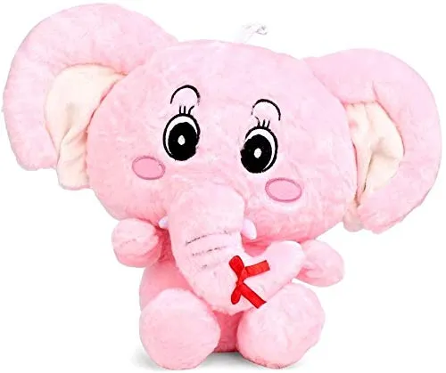 Soft Feel Mushy Little Elephant Soft Toy