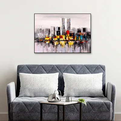 Subtle Tale Of A City Framed Wall Art