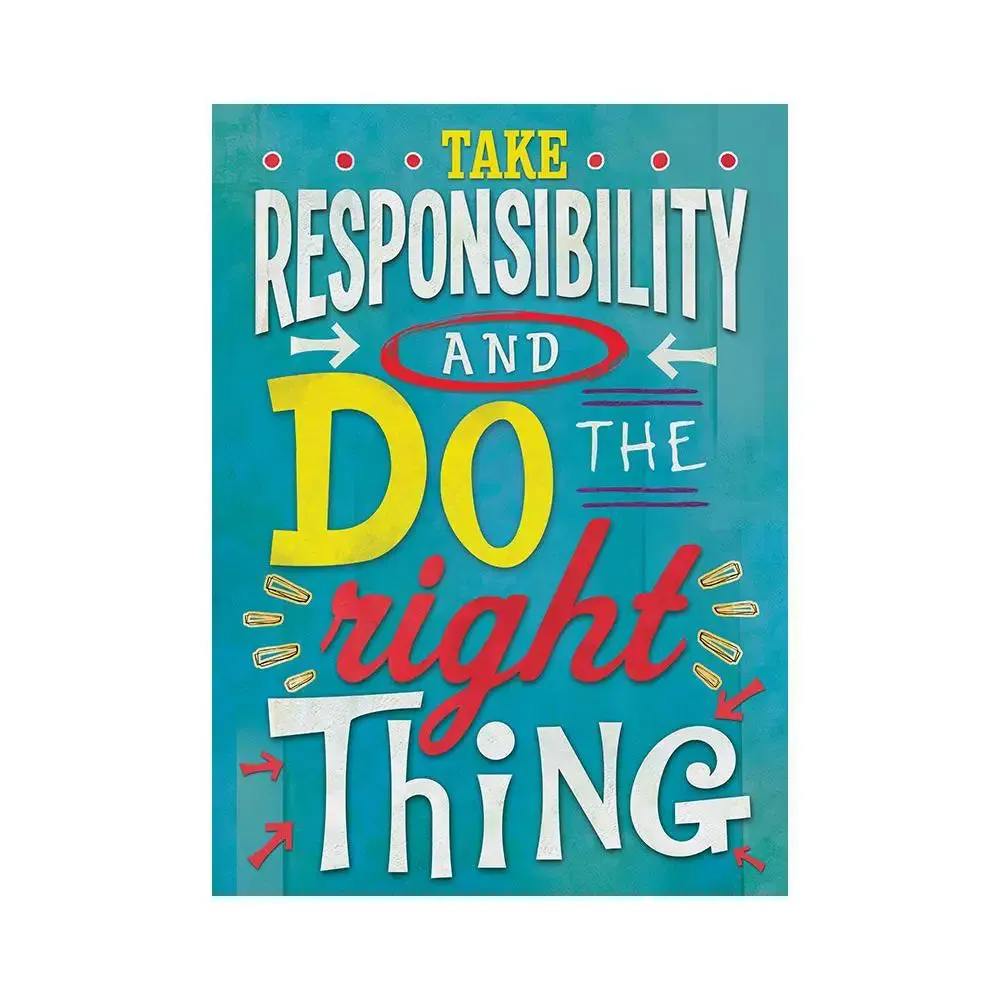 Take Responsibility Office Quot Wall Poster