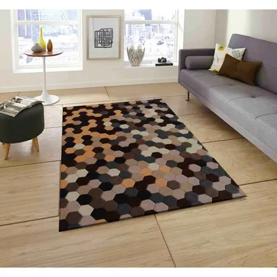Tessellation Pattern Neutral Area Carpet
