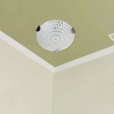 Textured Warm Designer Mini Flush Mount Light