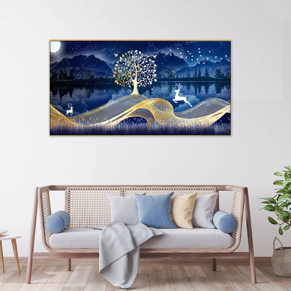 The Patronus Charm Framed Wall Art