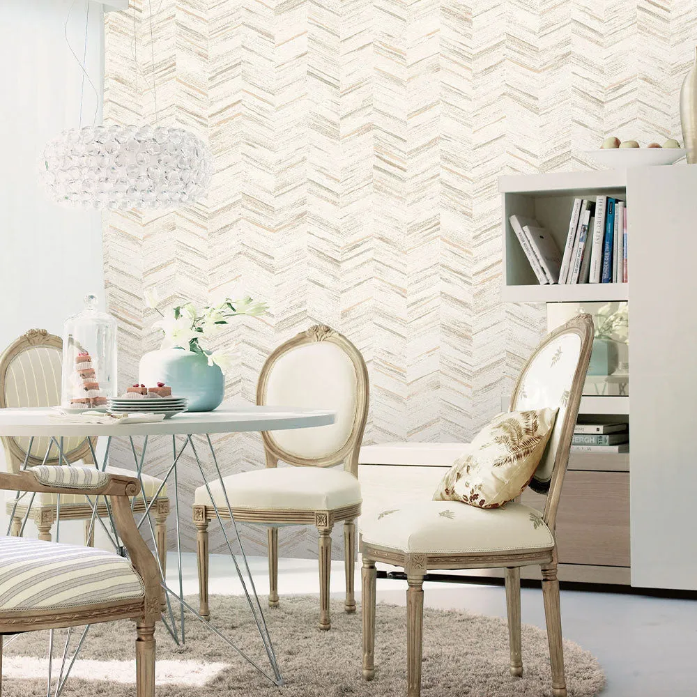 Trendy Arrow Weave Textured Premium Wallpaper- Trendy Walls Collection