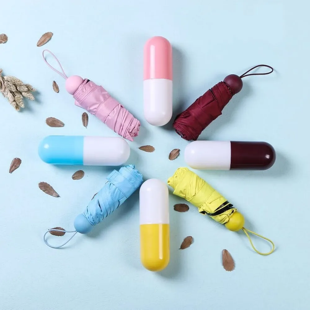 Trendy Portable Mini Capsule Umbrella