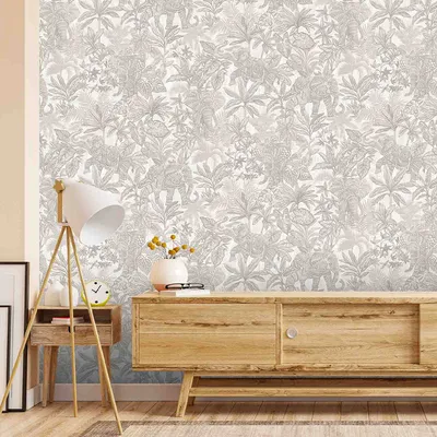 Tusker Trail Textured Premium Wallpaper- Paradise Collection