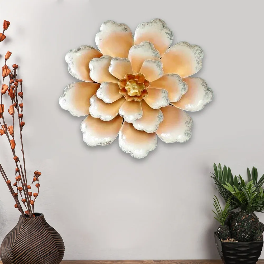 Uniquely Defined Floral Metal Wall Decor