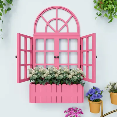Venice Vintage Window Inspired Wooden Wall Decor / Window Frame Wall Decor