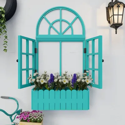 Venice Vintage Window Inspired Wooden Wall Decor / Window Frame Wall Decor