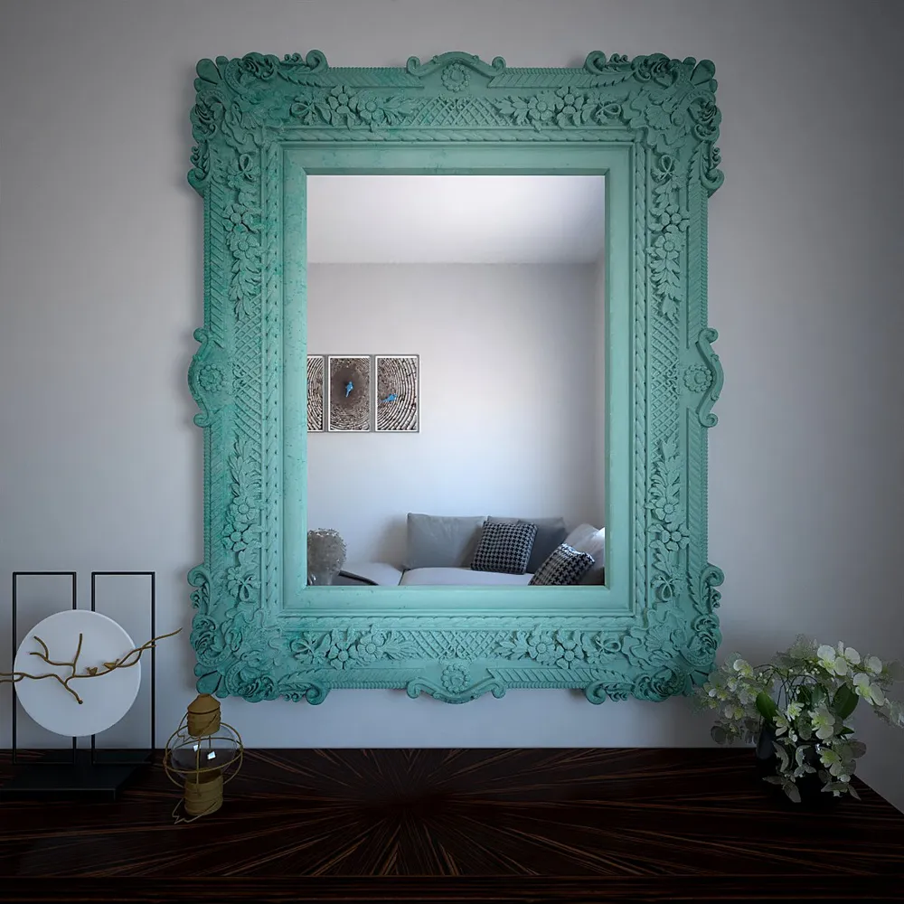 Vintage Venetian Rectangular Mirror
