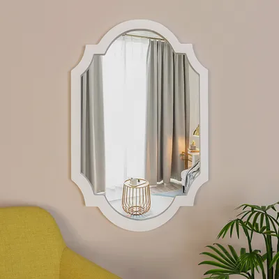 Vintage Victorian Era-inspired Wooden Wall Mirror (Available in Multiple Finishes)