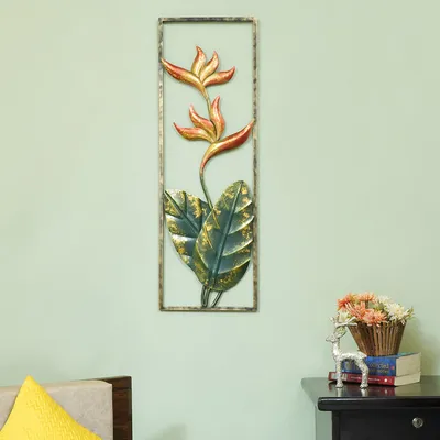 Wild Rare Flower Strand Metal Wall Art