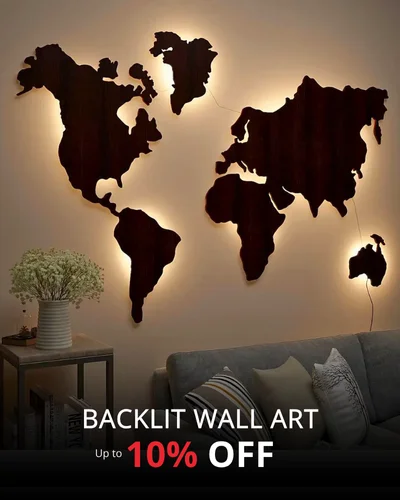 Backlit Wall Arts